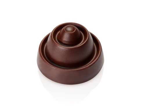 @ Gießform Praline | Pralinengießform 21 runde Formen gerillt