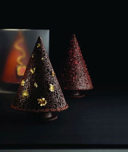 @ Gießform Weihnachts- | Tannen- | Christbaum 'Albero à  Cono' (12 Teile für 4Stk)
