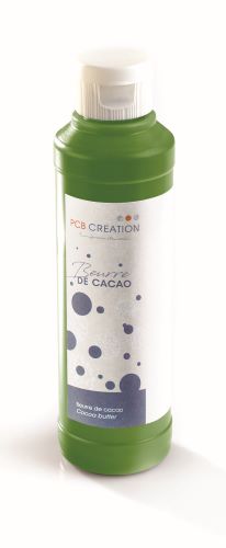 Kakaobutter gefärbt grün (200g)