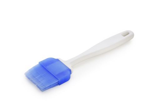 Silikon-Backpinsel 4cm blau/weiß 