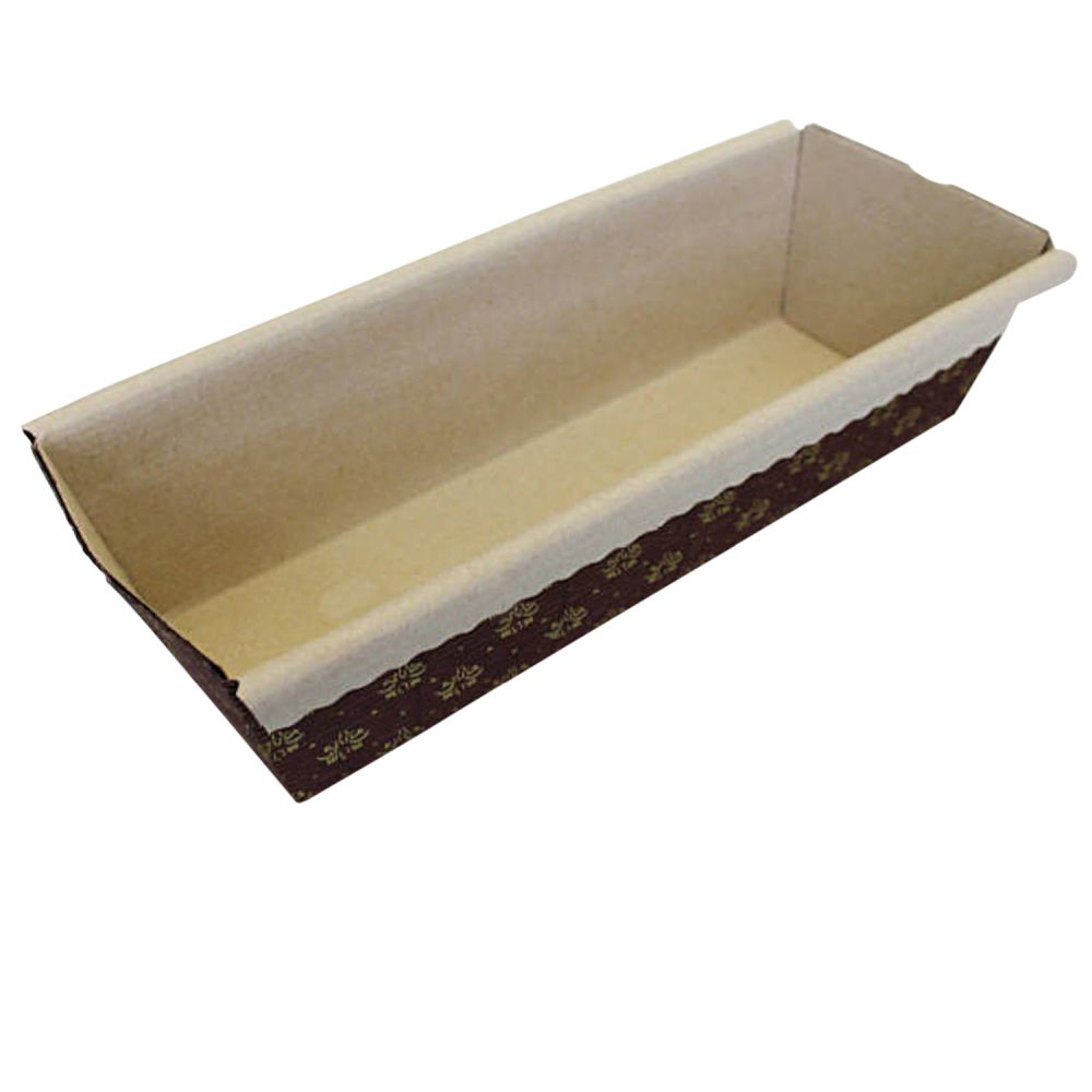  @ Einweg-Papierbackform rechteckig 'Königskuchen' 600 Stk L20xB6,5xH4,5cm für ca. 300g