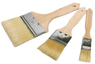Flachpinsel | Gebäckpinsel 50 mm Holz-Stiel
