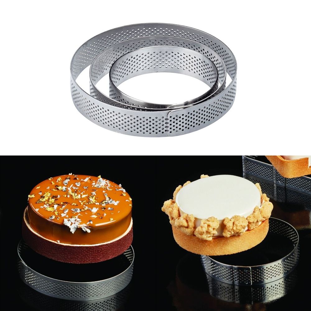 @ Torten- | Tartes- | Dessert-Ring Rund mikrogelocht 70/20