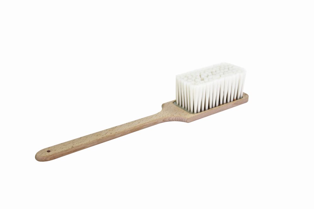 @ Brot- | Gebäckstreicher 7-reihig, L46cm, mit Holzstiel