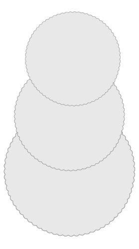 Papp-Tortenunterlagen | -Scheiben rund 30cm (100 Stk)
